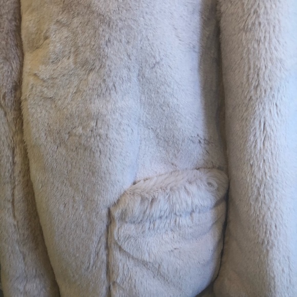 APPARIS-NWT Light Pink Oversized Fluffy Coat - Picture 5 of 15